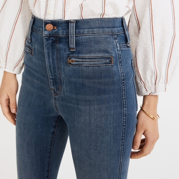 NWT Madewell RARE Zip-Pocket Edition 10" High-Rise Roadtripper Jegging W28T - Picture 1 of 9
